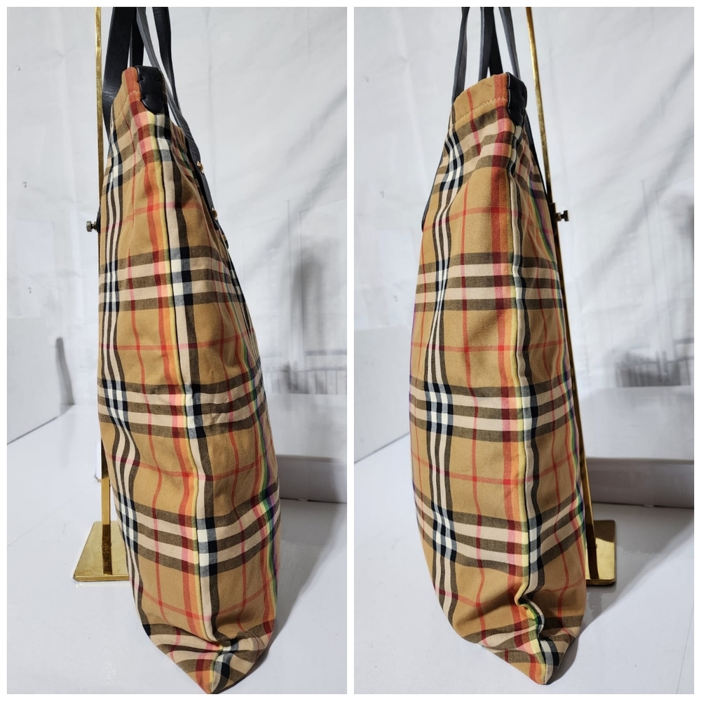 Burberry Nova Check Rainbow Tote Bag - Picture 9 of 14